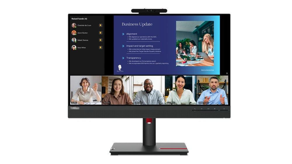 Монитор Lenovo ThinkVision T24V-30 23,8" LED 75 Hz 50-60  Hz