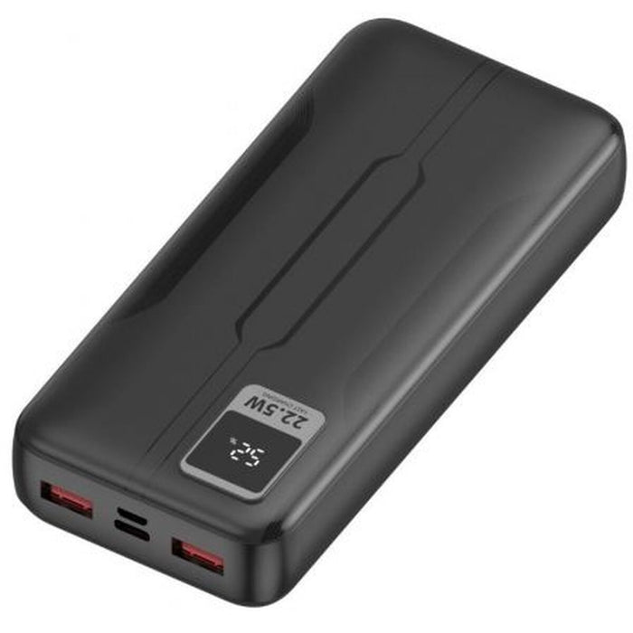 Преносима батерия Powerbank LEOTEC LEPOW20W22K Черен 20000 mAh