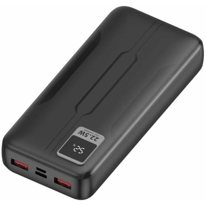 Преносима батерия Powerbank LEOTEC LEPOW20W22K Черен 20000 mAh