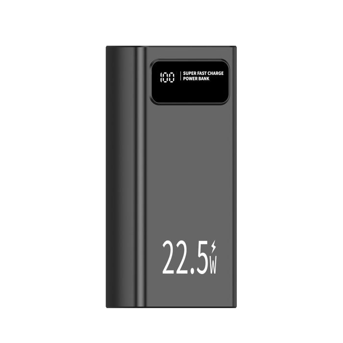Преносима батерия Powerbank LEOTEC LEPOW30W22K Черен 30000 mAh