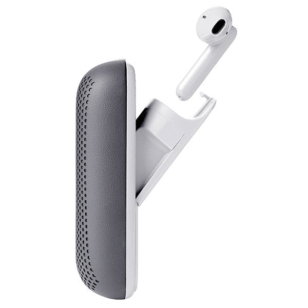 Безжични слушалки Lexon Speakerbuds със Bluetooth говорител, сивихелкни