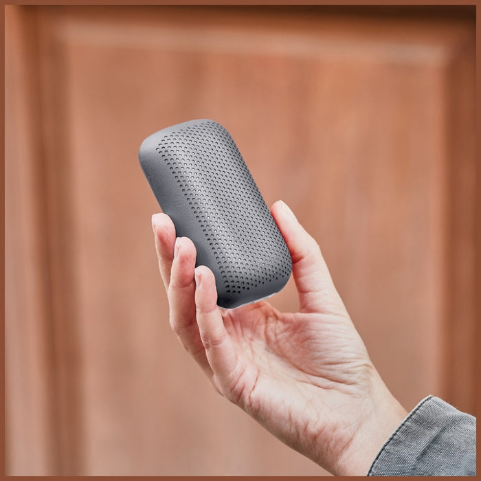 Безжични слушалки Lexon Speakerbuds със Bluetooth говорител, сивихелкни