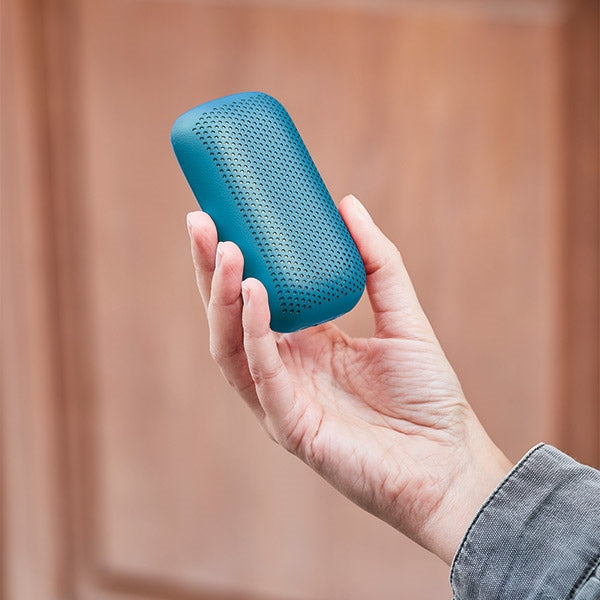 Безжични слушалки Lexon Speakerbuds с Bluetooth говорител, синьо