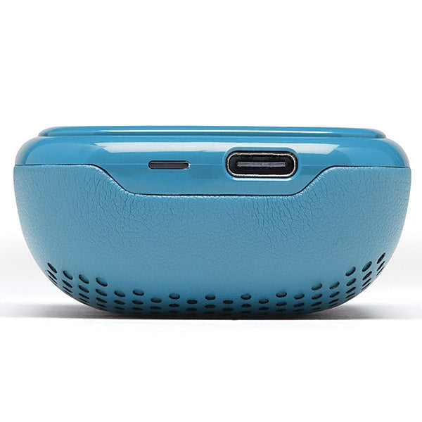 Безжични слушалки Lexon Speakerbuds с Bluetooth говорител, синьо