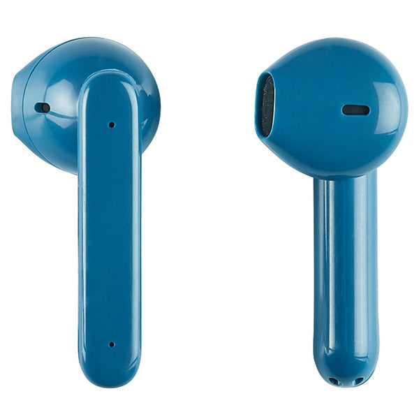 Безжични слушалки Lexon Speakerbuds с Bluetooth говорител, синьо