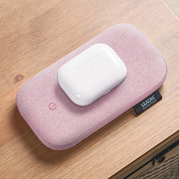 Lexon Powersound powerbank със Bluetooth глspeaker, розов