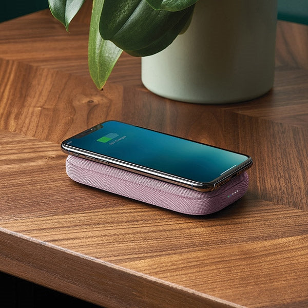 Lexon Powersound powerbank със Bluetooth глspeaker, розов