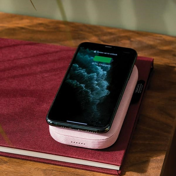 Lexon Powersound powerbank със Bluetooth глspeaker, розов
