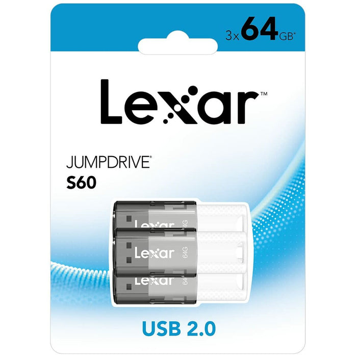 USB стик Lexar LJDS060064G-B3NNG Сив 64 GB