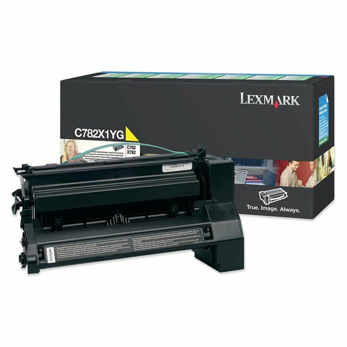 Oригинален тонер Lexmark C782X1YG Жълт