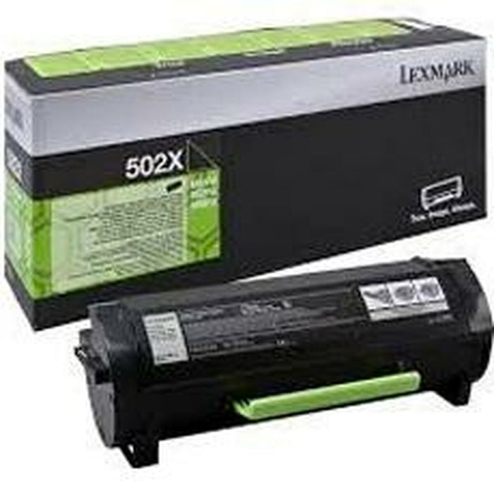 Toнер Lexmark 502X R Черен