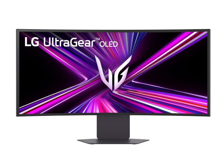 LG 34GX900A-B, 34", OLED UltraGear 21:9 извит, IPS 0,03 ms, WQHD (3440x1440), 240Hz, HDR 10, 1500000:1, 250 cd/m2, DCI-P3 98,5%, VRR, Free-sync, G-Sync, USB-C, PD 65W, HDMI, DP, PBP, високоговорители 7Wx2, превключвател LG, височина, завъртане, наклон, че