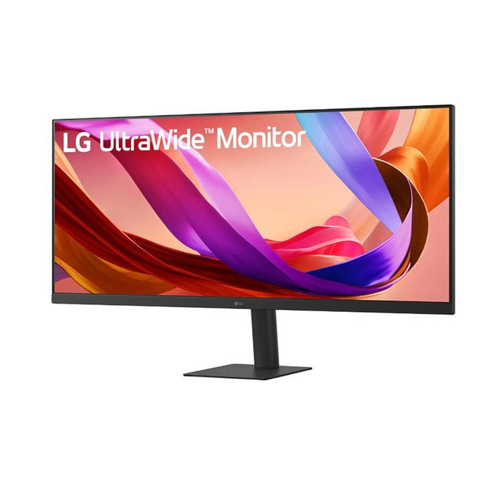 LG 34U511A-B, 34" UltraWide 21:9, IPS, 100 Hz, 5ms, 1000:1, 400cd/m2, WFHD 2560x 1080, sRGB 99%, HDR 400, HDMI, DP, Режим на четене, Dynamic Action Sync, LG Switch, Tilt, LG Switch, Черен