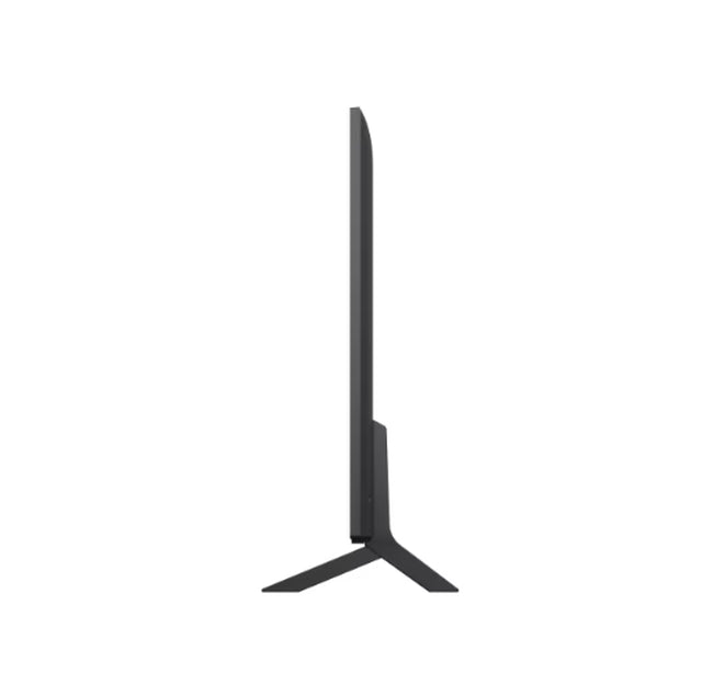 LG 43QNED80A3A, 43" 4K QNED HDR Smart TV, 3840x2160, DVB-T2/C/S2, a7 AI процесор, HDR10 / HLG, webOS 25 ThinQ, VRR / ALLM / HGiG, 4K мащабиране, WiFi 5, Гласов контрол, Bluetooth 5.1, AirPlay 2, LAN, CI, HDMI, SPDIF, Google Cast, 2-полюсна стойка