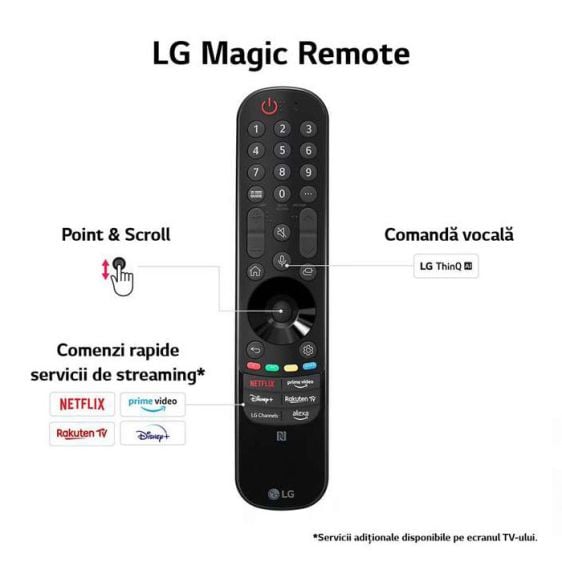 Телевизор LG 50UT81003LA, 50", 4K Ultra HD, Smart TV, webOS 24, AI UT81