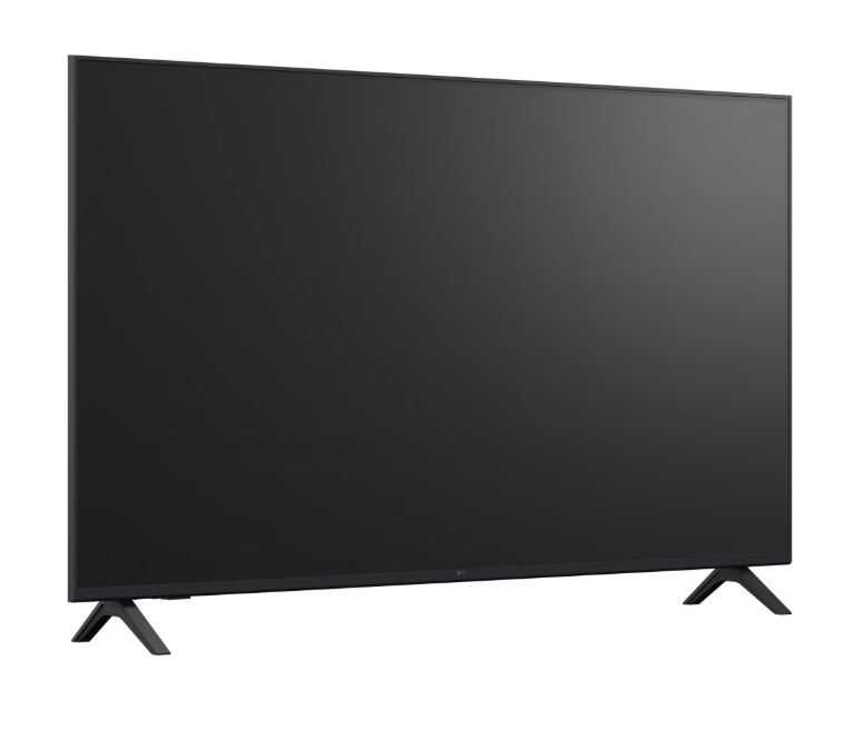 LG 55UA74003LB, 55" 4K UltraHD TV 4K (3840x2160), DVB-T2/C/S2, webOS 25 Smart, ThinQ AI, Alpha 7 AI процесор, WiFi, HDR10 pro, HLG, ALLM/HGiG, 4K Upscaling, AI Sound pro, Multiple View, HDMI eARC, LAN, USB, Bluetooth, Google Cast, 2-полюсна стойка, сребри