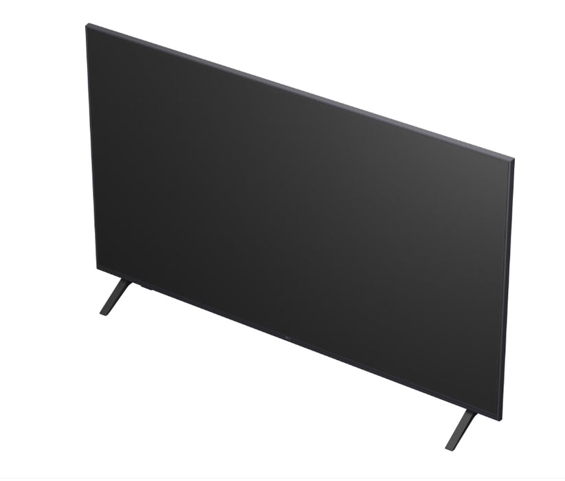 LG 55UA74003LB, 55" 4K UltraHD TV 4K (3840x2160), DVB-T2/C/S2, webOS 25 Smart, ThinQ AI, Alpha 7 AI процесор, WiFi, HDR10 pro, HLG, ALLM/HGiG, 4K Upscaling, AI Sound pro, Multiple View, HDMI eARC, LAN, USB, Bluetooth, Google Cast, 2-полюсна стойка, сребри
