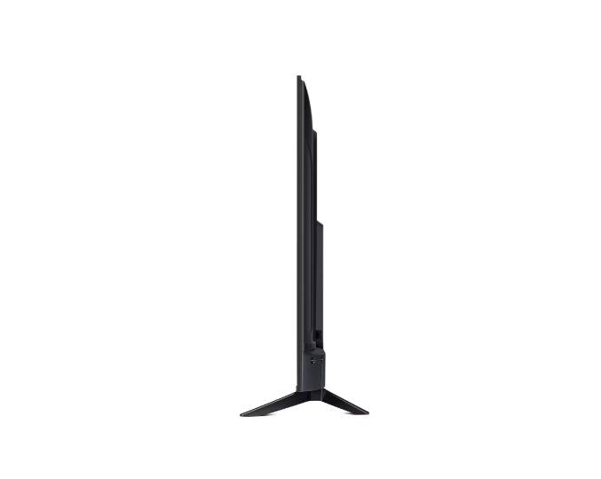 LG 65UA73003LA, 65" 4K UltraHD TV 4K (3840x2160), DVB-T2/C/S2, webOS 25 Smart, ThinQ AI, Alpha 7 AI процесор, WiFi, HDR10 pro, HLG, ALLM/HGiG, 4K Upscaling, AI Sound pro, Multiple View, HDMI eARC, LAN, USB, Bluetooth, Google Cast, 2-полюсна стойка, черен