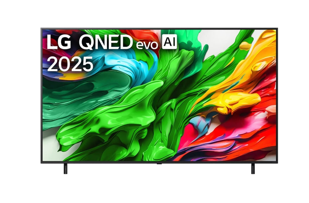 LG 75QNED85A3C, 75" 4K QNED HDR Smart TV, 3840x2160, 120Hz Native (VRR 144Hz), DVB-T2/C/S2, ?8 AI, HDR 10 PRO, webOS 25 ThinQ, 4K Upscaling, WiFi 6, Dolby Vision, FreeSync, Google Cast, Bluetooth 5.3, AirPlay 2, LAN, CI, HDMI, SPDIF, 2-полюсна стойка