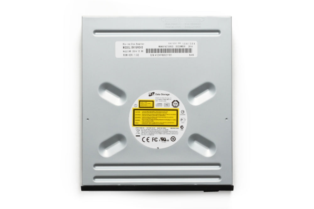 Hitachi-LG BH16NS40 Internal Super Multi Blu-Ray Rewriter, SATA, M-Disk Support, Bare, Black