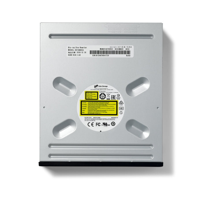 Hitachi-LG BH16NS55 Internal Super Multi Blu-Ray Rewriter, SATA, M-Disk Support, Bulk, Black
