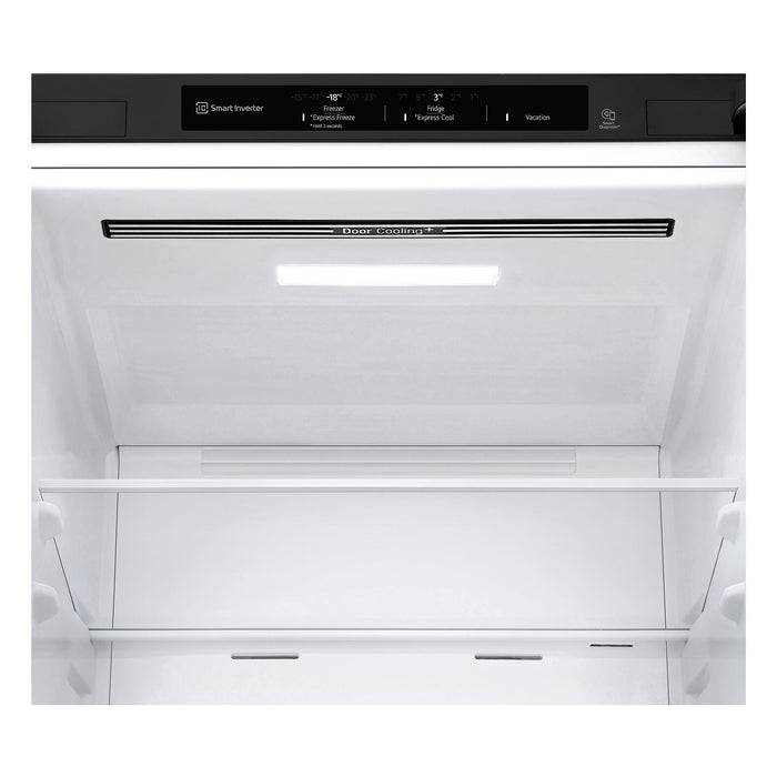 Хладилник с фризер LG GBF3102EEV*** , 343 l, E , No Frost , Черен инокс