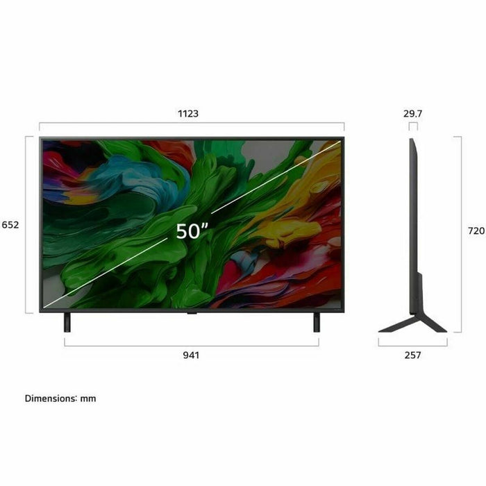 Смарт телевизор LG 50QNED87A6D 50" 4K Ultra HD LED HDR Edge-LED QNED