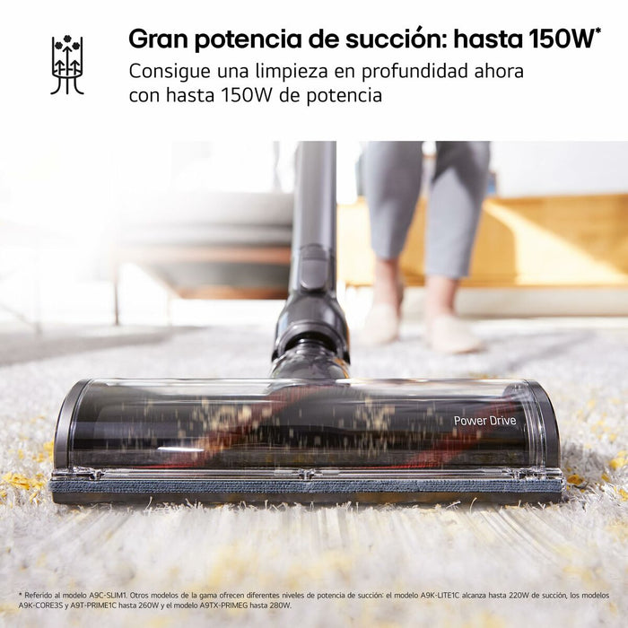 Безжична прахосмукачка циклон LG A9C-SLIM1C 150 W