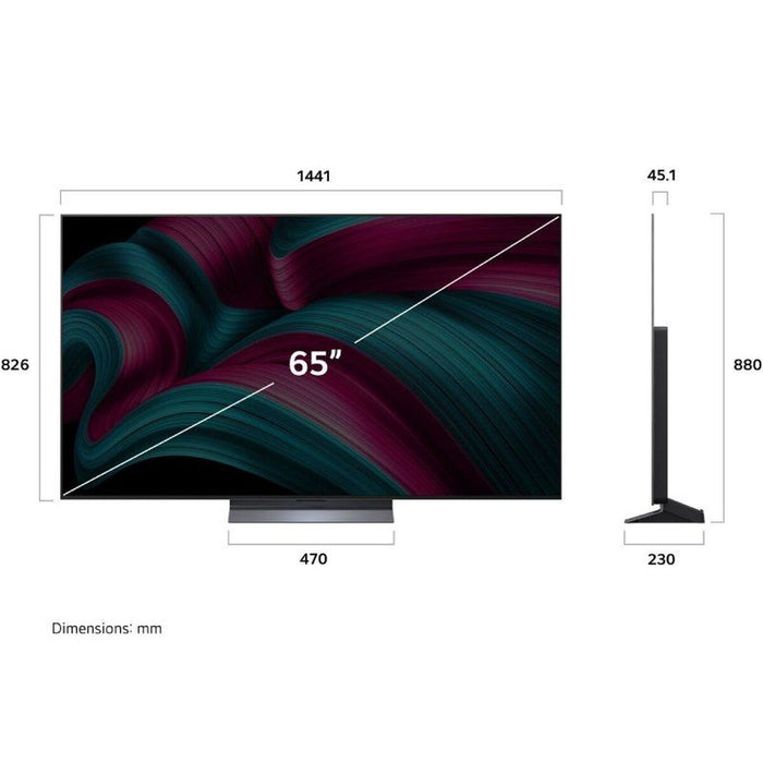 Смарт телевизор LG OLED65C54LA.AEU 4K Ultra HD 65" HDR OLED