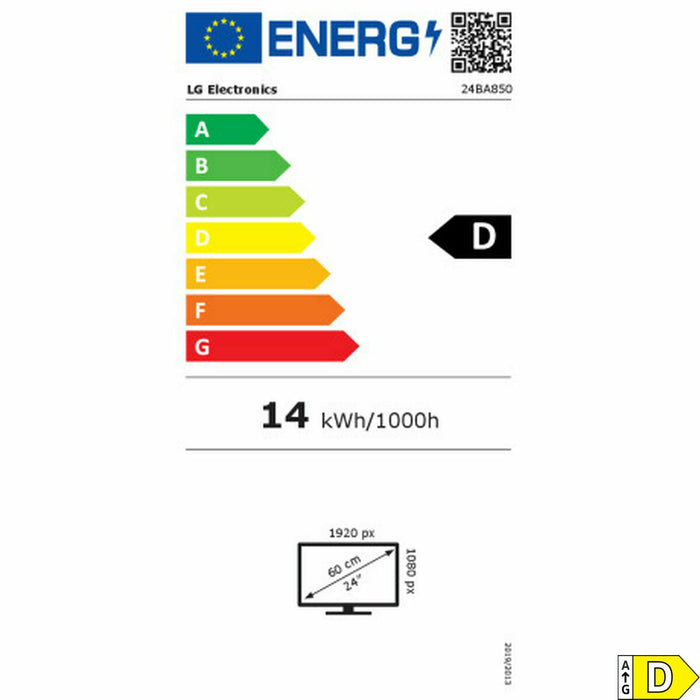 Монитор LG 24BA850-B Full HD 24"