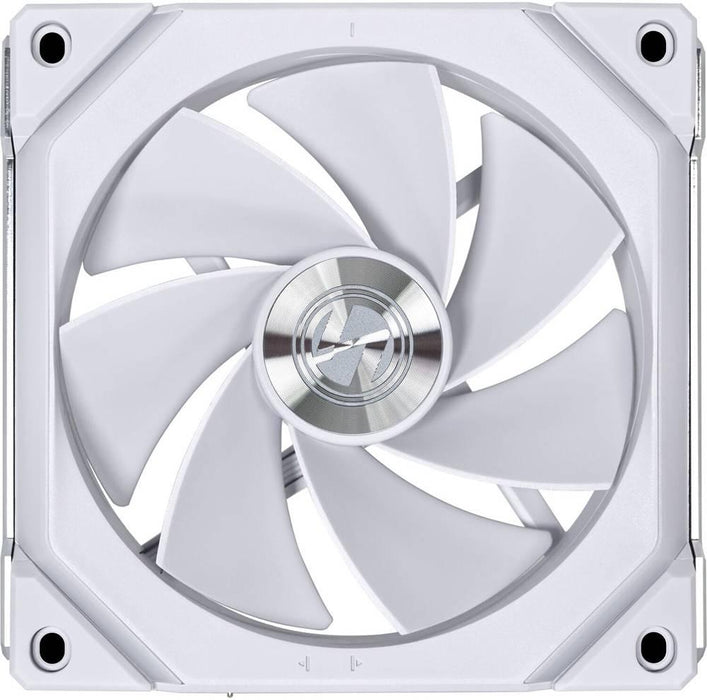 Вентилатор Lian Li Uni Fan REVERSE SL V2, 120mm, ARGB, Бял