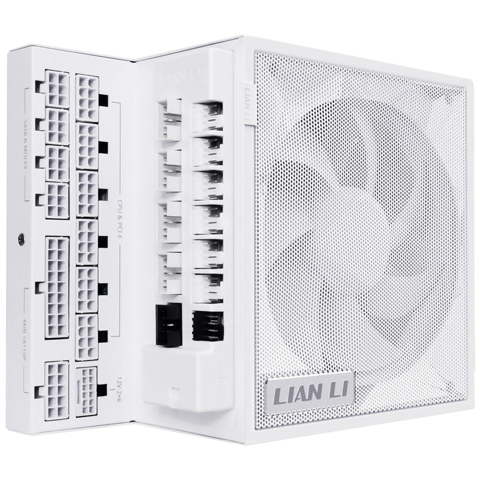 Захранващ блок Lian Li EDGE 1000W 80+ Gold PCIe 5.1, ATX 3.1 - Бяло