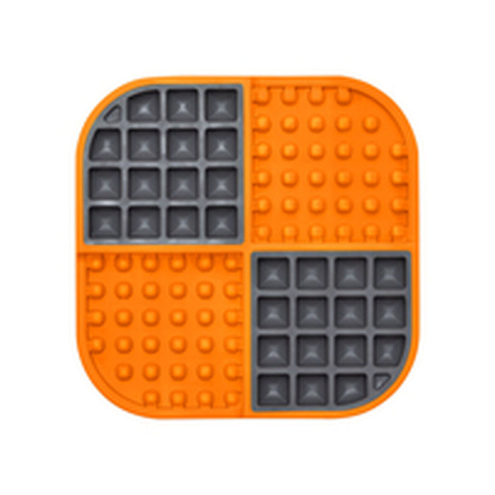 Хранилка за кучета Lickimat Dog Slomo Orange полипропилен TPR