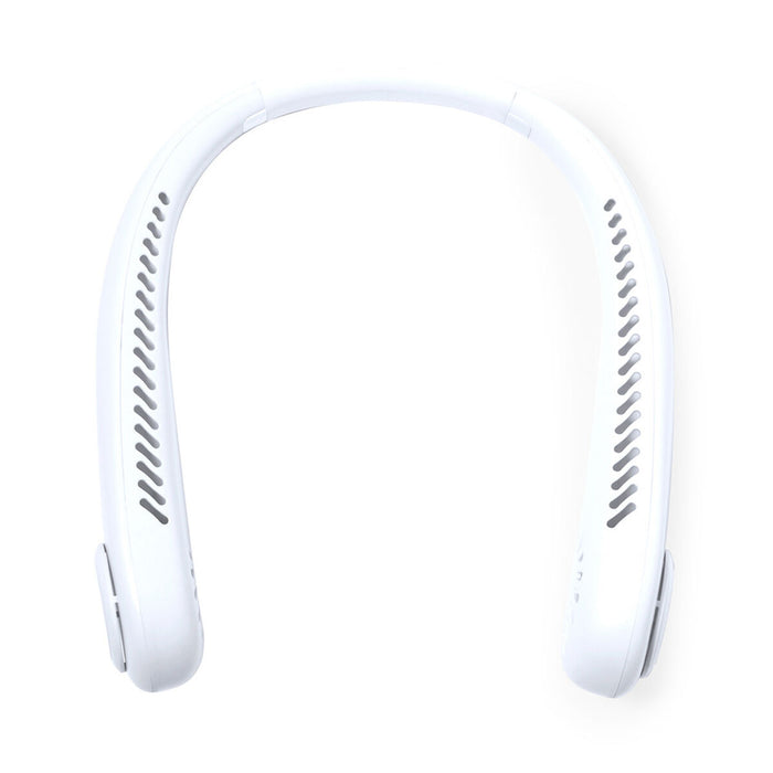 Вентилатор за врат Lifetime Бял Презареждащ се USB