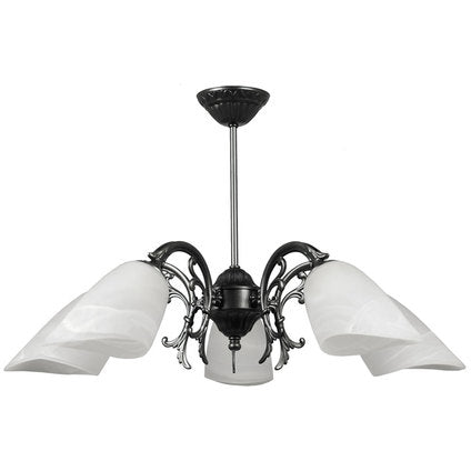 ПОЛИЛЕЙ МОНИКА 5XE27 60W ГРАФИТ LIGHTSTYLE МОНИКА