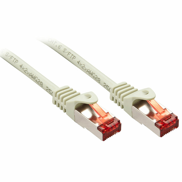 Твърд кабел RJ45 категория 6 FTP LINDY 47343-LND Сив 1,5 m