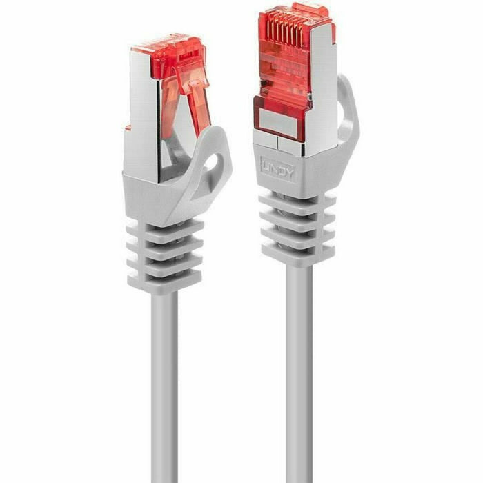 Твърд кабел RJ45 категория 6 FTP LINDY 47343-LND Сив 1,5 m