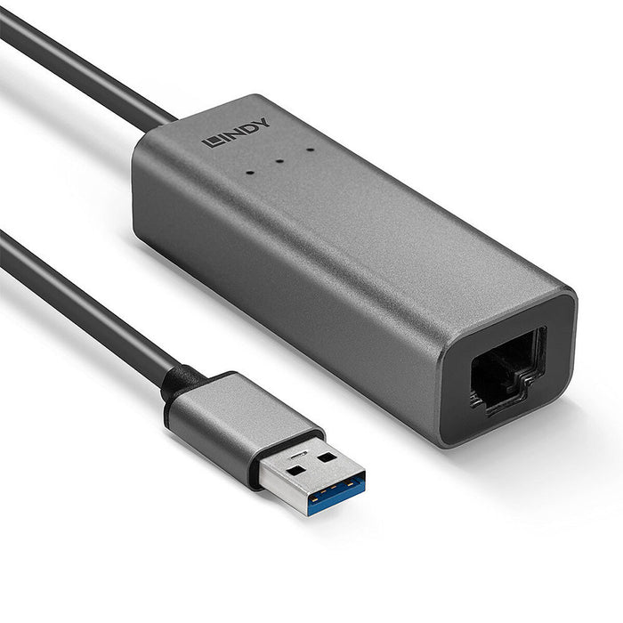 USB 3.0 към Гигабайт Ethernet Преобразувател LINDY 43313