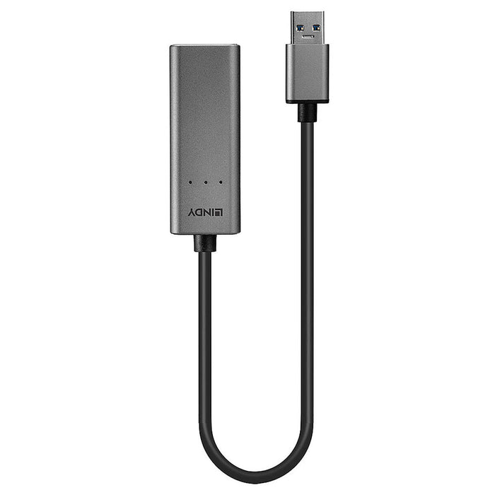 USB 3.0 към Гигабайт Ethernet Преобразувател LINDY 43313