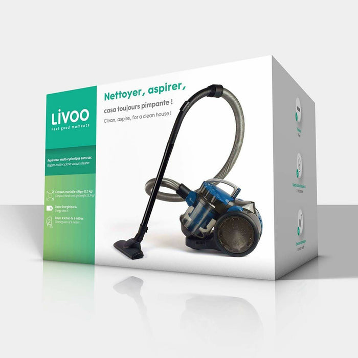 Прахосмукачка Livoo Син 900 W