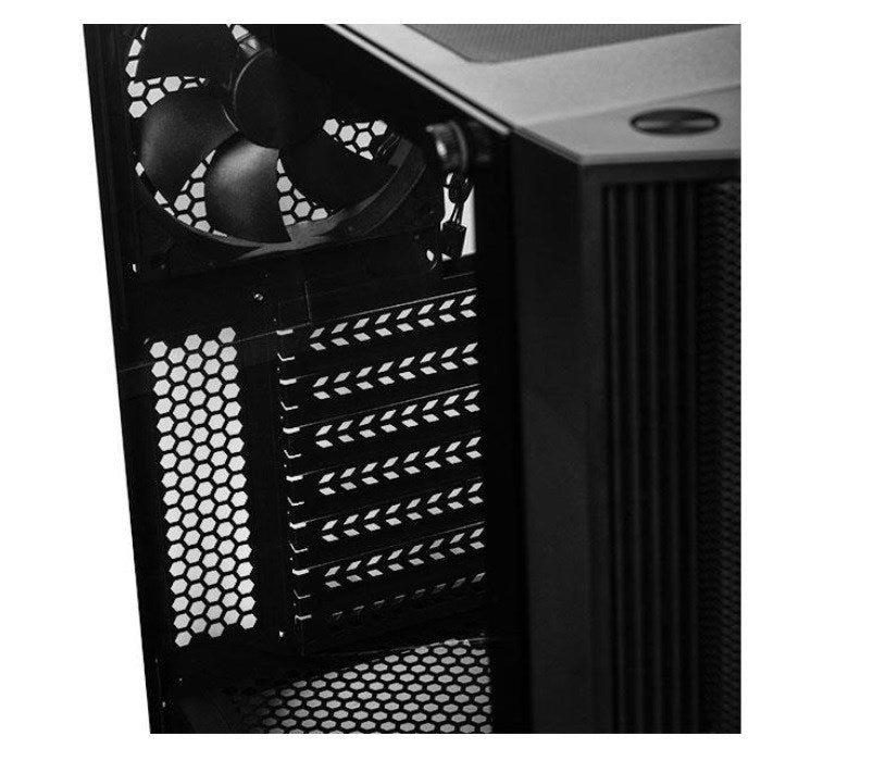 Калъф Logic Agir Mesh + Glass USB 3.0 Черен без захранване