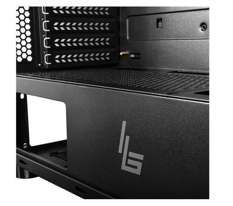 Калъф Logic Agir Mesh + Glass USB 3.0 Черен без захранване