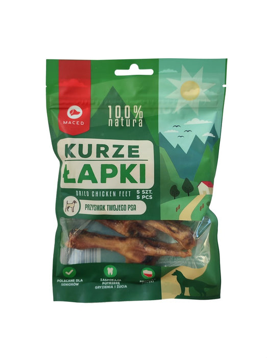 MACED 100% Nature Пилешки крачета - лакомство за кучета - 5