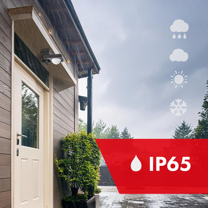 Maclean MCE243 GR инфрачервен PIR сензор за движение IP65 2000W детектор за движение