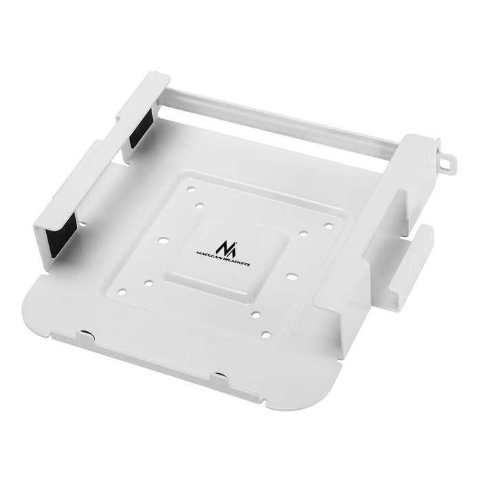 Maclean MC-473 MAC Mini Mount, VESA 75x 75 100x100 Съвместим с Mac Mini Произведен след 2014 г.