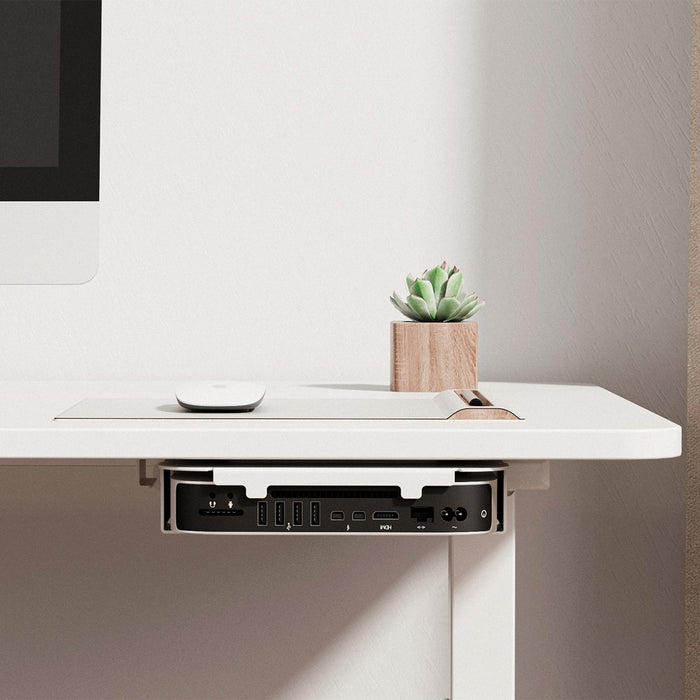Maclean MC-473 MAC Mini Mount, VESA 75x 75 100x100 Съвместим с Mac Mini Произведен след 2014 г.