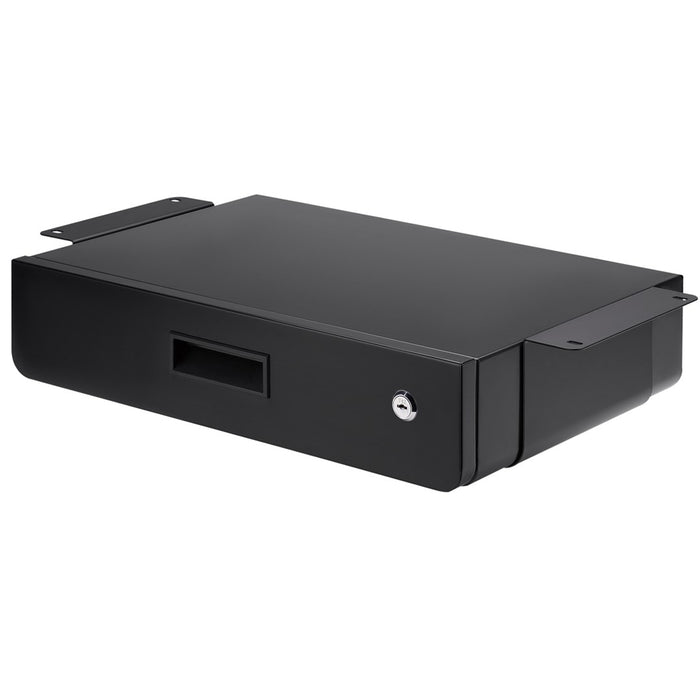 Maclean MC-461 Заключващо се чекмедже под бюро 5 кг Органайзер Черен макс. 5 кг