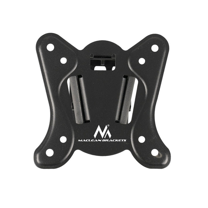 Maclean MC-415 TV Monitor Wall Mount 13"-32" 30kg Накланяне Завъртане макс. VESA 100x100 30 кг черен тънък универсален прахово боядисан