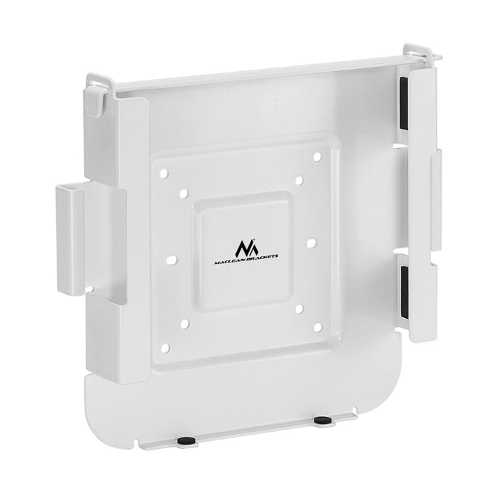 Maclean MC-473 MAC Mini Mount, VESA 75x 75 100x100 Съвместим с Mac Mini Произведен след 2014 г.