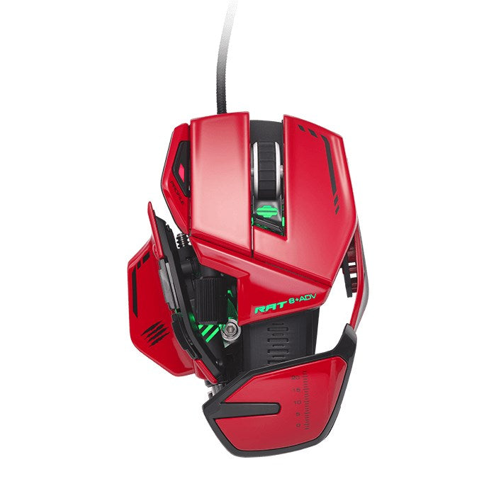 Mad Catz RAT 8+ ADV мишка Дясна USB Type-A Оптична 20000 DPI